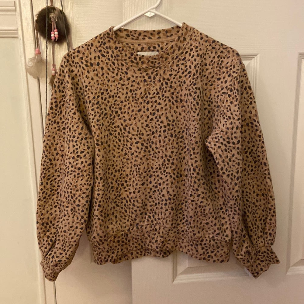 Abercrombie Leopard Sweatshirt